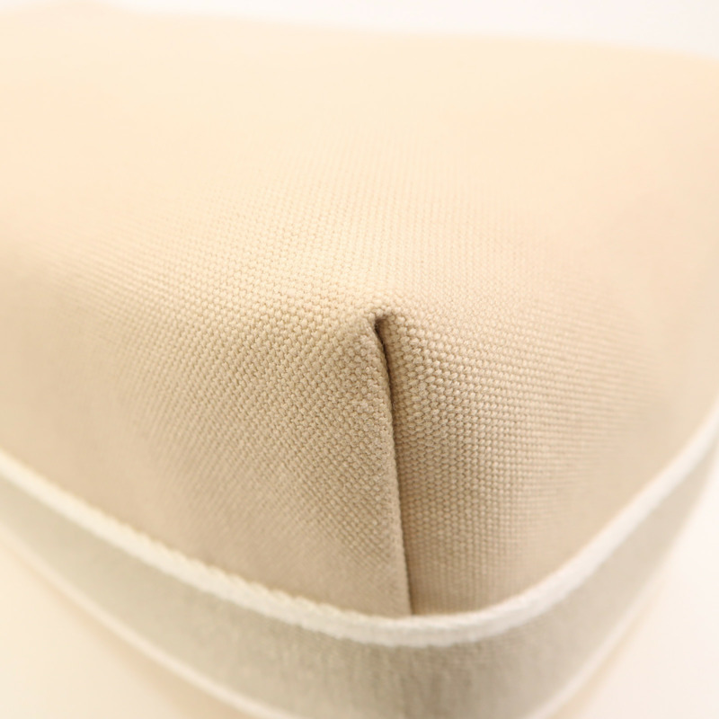 HERMES 帆布Bride A Brac GM銀扣手挽袋-10