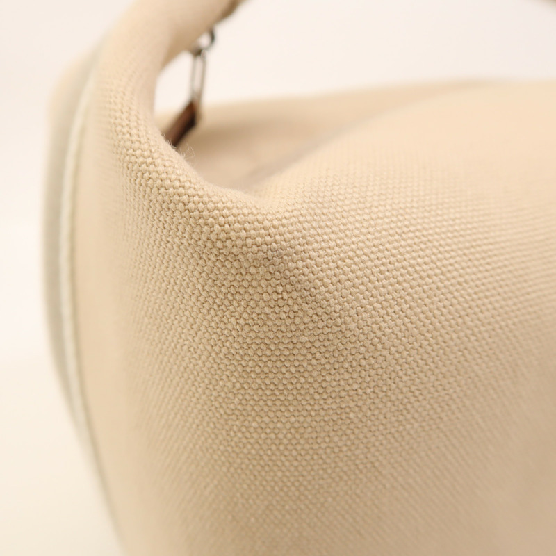 HERMES 帆布Bride A Brac GM銀扣手挽袋-12