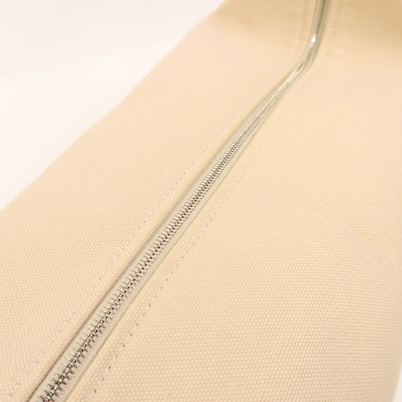 HERMES 帆布Bride A Brac GM銀扣手挽袋-14