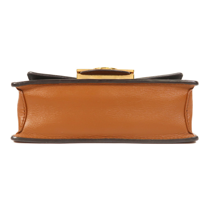 LOUIS VUITTON Monogram Reverse Dauphine Chain Wallet金扣鏈帶肩背袋-3