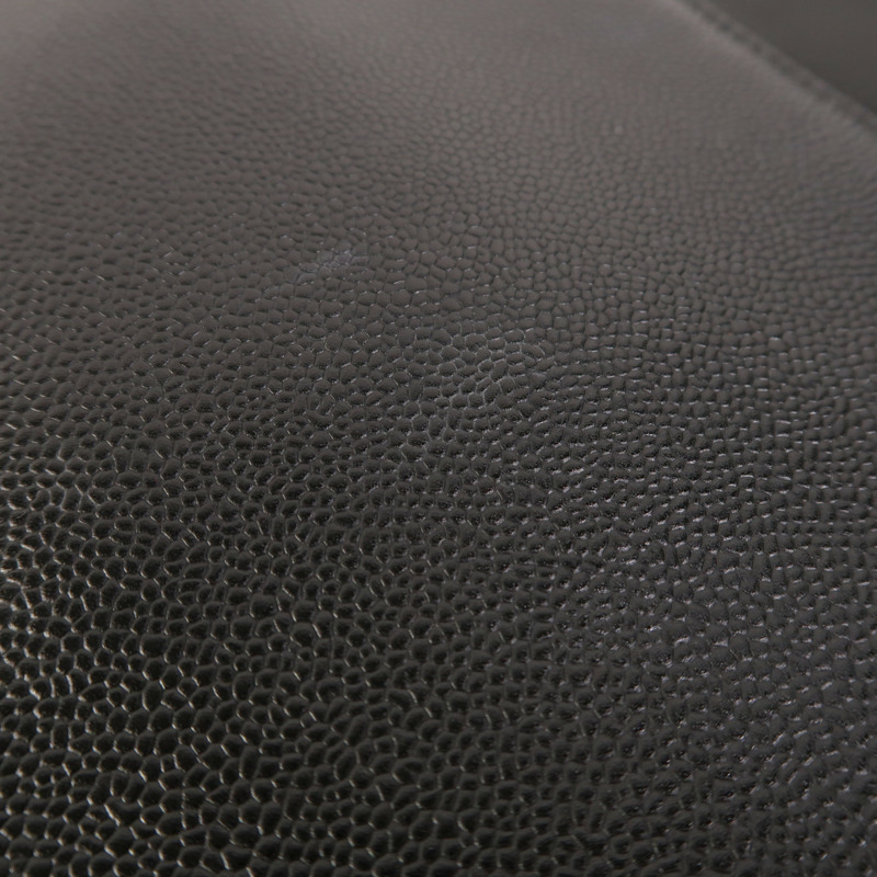 CHANEL 牛皮皮革Chain Shoulder銀扣鏈帶肩背袋-19