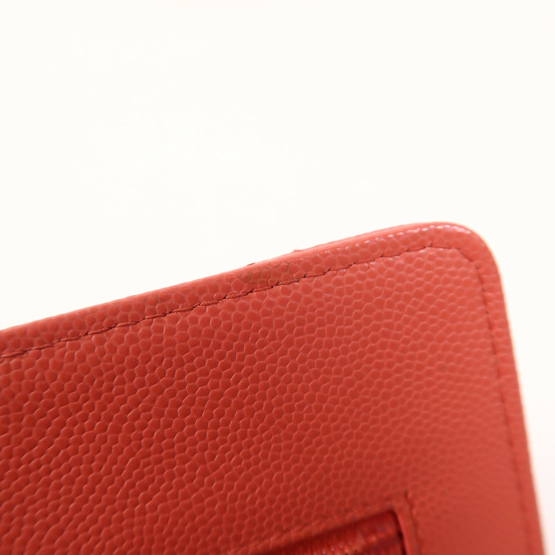 CHANEL 牛皮皮革WOC Wallet On Chain銀扣鏈帶肩背袋-14