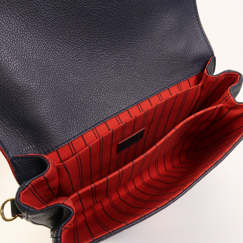 LOUIS VUITTON Monogram Empreinte Pochette Metis金扣手挽肩背兩用袋-4