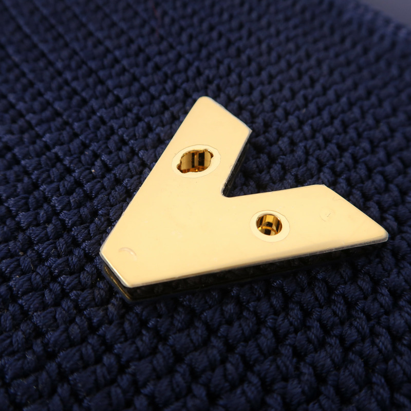 LOUIS VUITTON Crochet Twist MM金扣鏈帶肩背袋-13