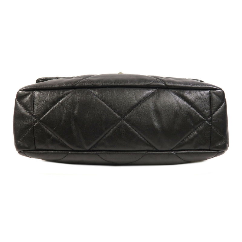 CHANEL 羊皮皮革C19手挽肩背兩用袋-3