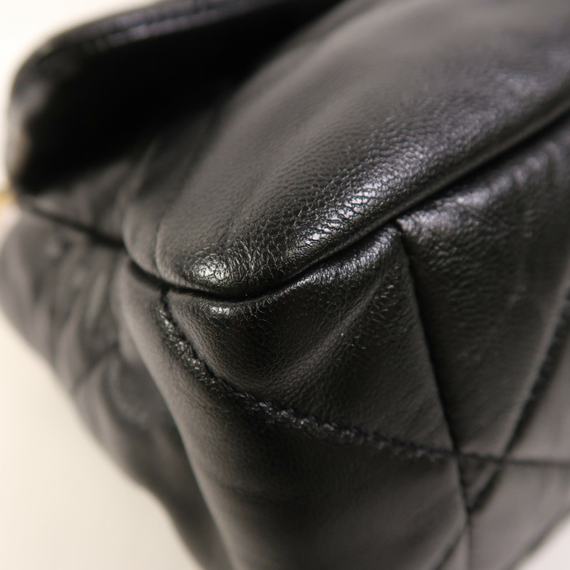 CHANEL 羊皮皮革C19手挽肩背兩用袋-12