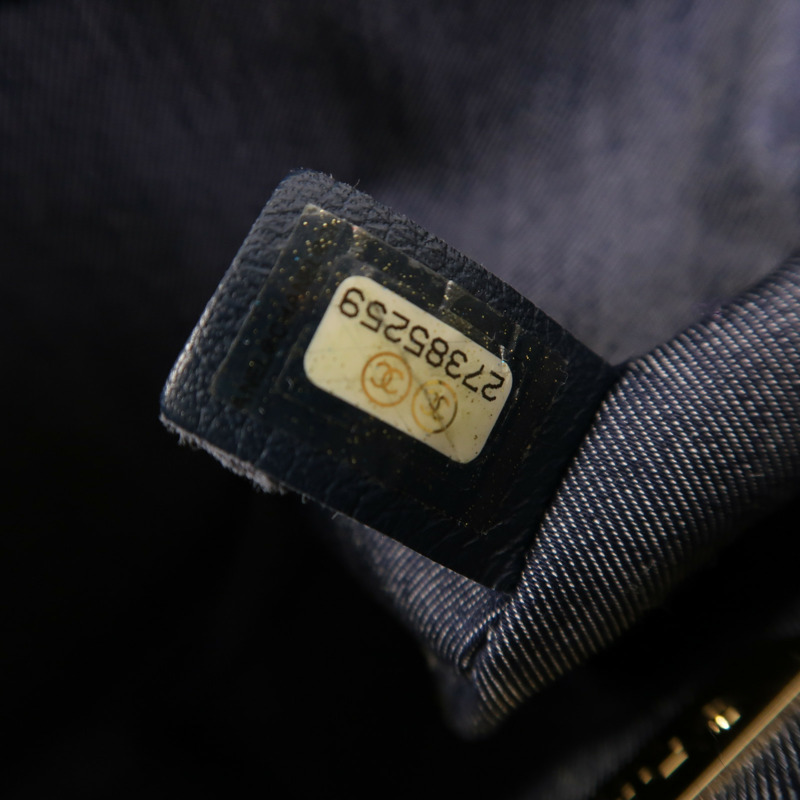 CHANEL 羊皮皮革CC Mania Flap Bag金扣鏈帶肩背袋-6