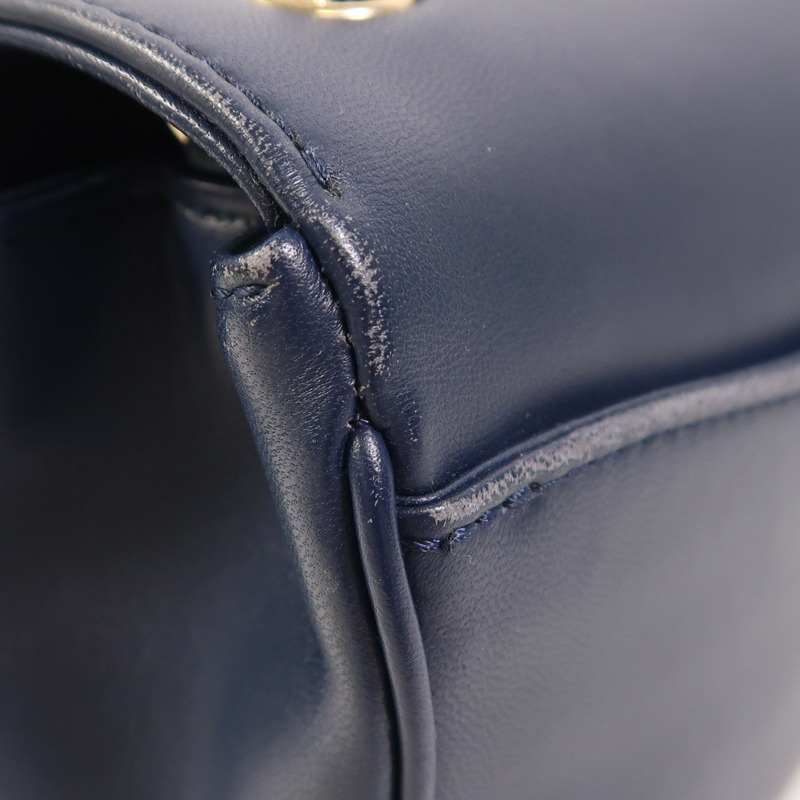 CHANEL 羊皮皮革CC Mania Flap Bag金扣鏈帶肩背袋-21