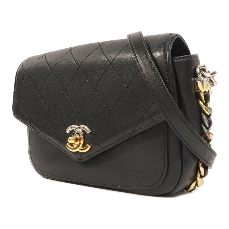 CHANEL 牛皮皮革Shoulder Bag肩背袋-2