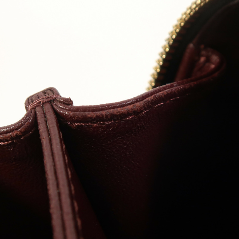 CHANEL 牛皮皮革Vanity Case金扣手挽肩背兩用袋-17