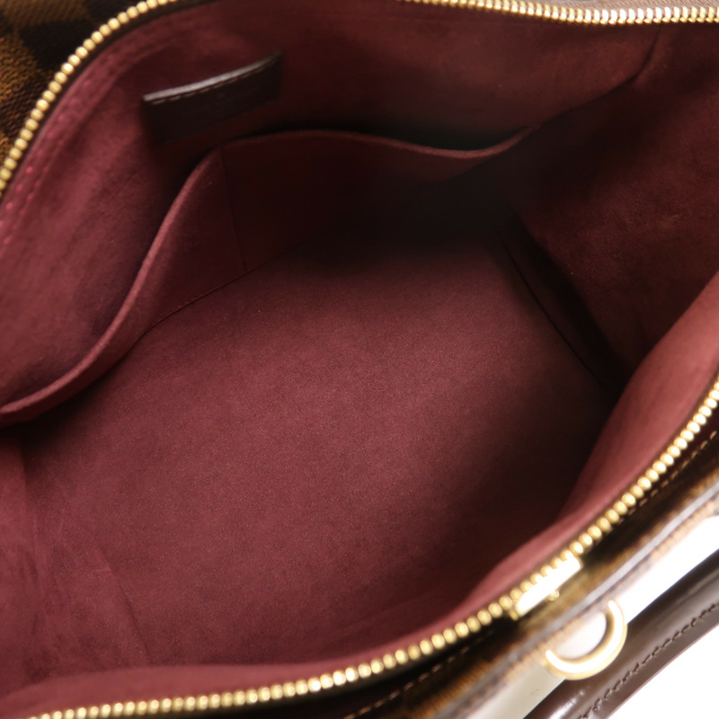 LOUIS VUITTON Damier Normandy金扣手挽肩背兩用袋-4