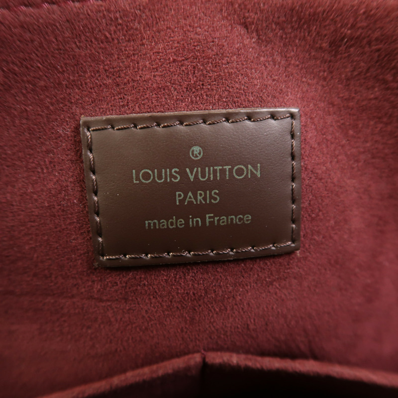 LOUIS VUITTON Damier Normandy金扣手挽肩背兩用袋-5