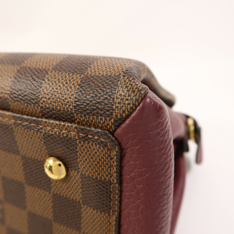 LOUIS VUITTON Damier Normandy金扣手挽肩背兩用袋-8