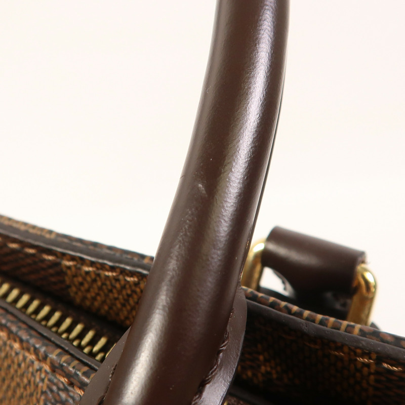 LOUIS VUITTON Damier Normandy金扣手挽肩背兩用袋-12