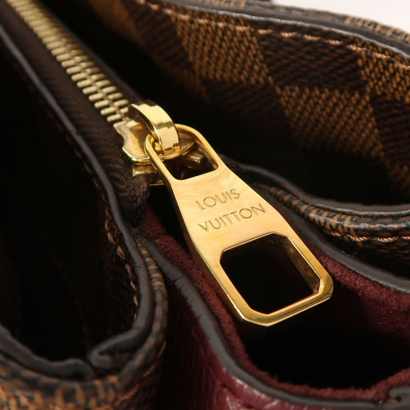 LOUIS VUITTON Damier Normandy金扣手挽肩背兩用袋-15