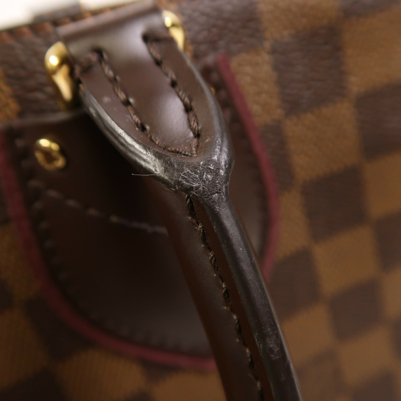 LOUIS VUITTON Damier Normandy金扣手挽肩背兩用袋-21