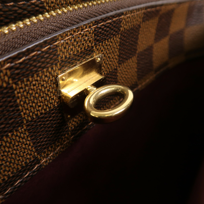 LOUIS VUITTON Damier Normandy金扣手挽肩背兩用袋-22