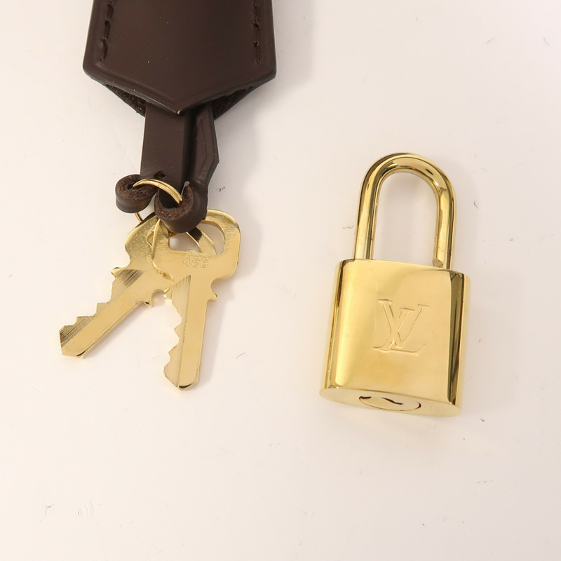 LOUIS VUITTON Damier Normandy金扣手挽肩背兩用袋-23