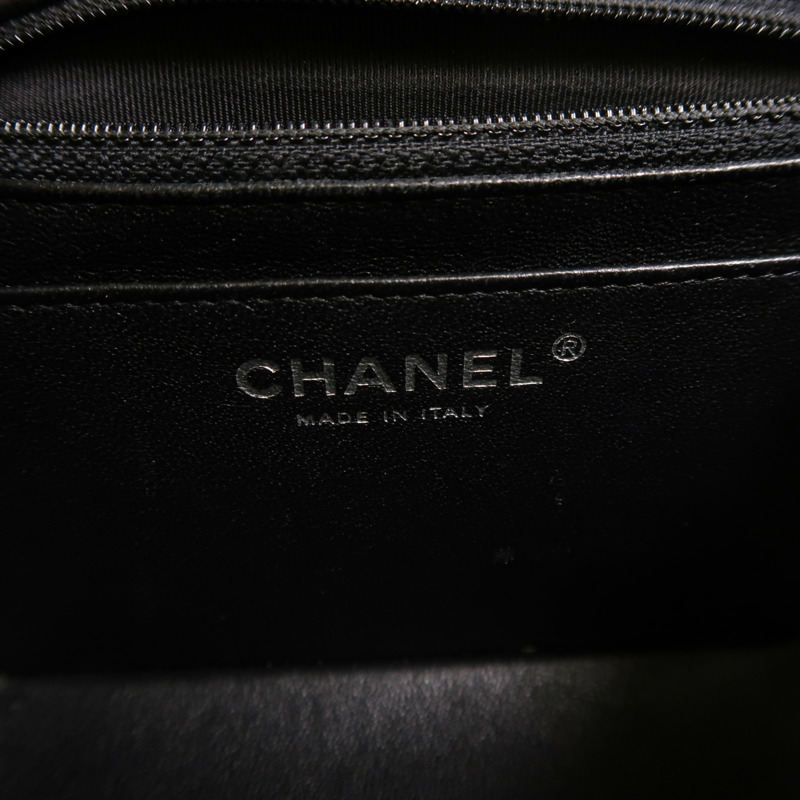 LOUIS VUITTON 牛皮皮革Mini Classic 17銀扣鏈帶肩背袋-5