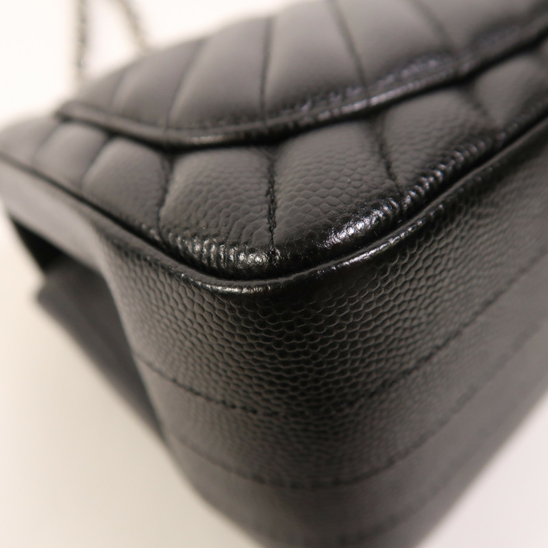 LOUIS VUITTON 牛皮皮革Mini Classic 17銀扣鏈帶肩背袋-14