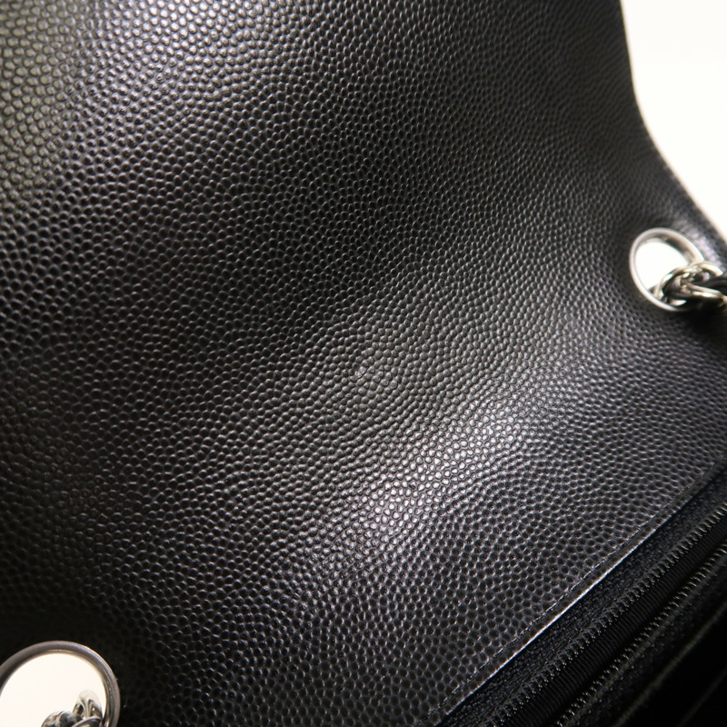 LOUIS VUITTON 牛皮皮革Mini Classic 17銀扣鏈帶肩背袋-15