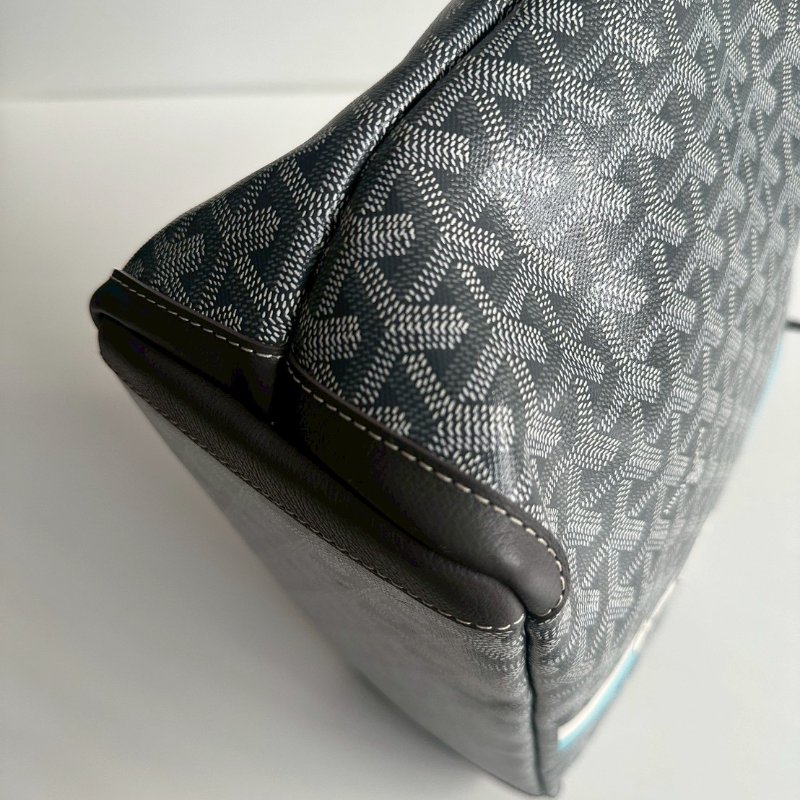 閒置新🩵 Goyard 戈雅 Artois PM 灰 (手繪史努比和藍色愛心)-6