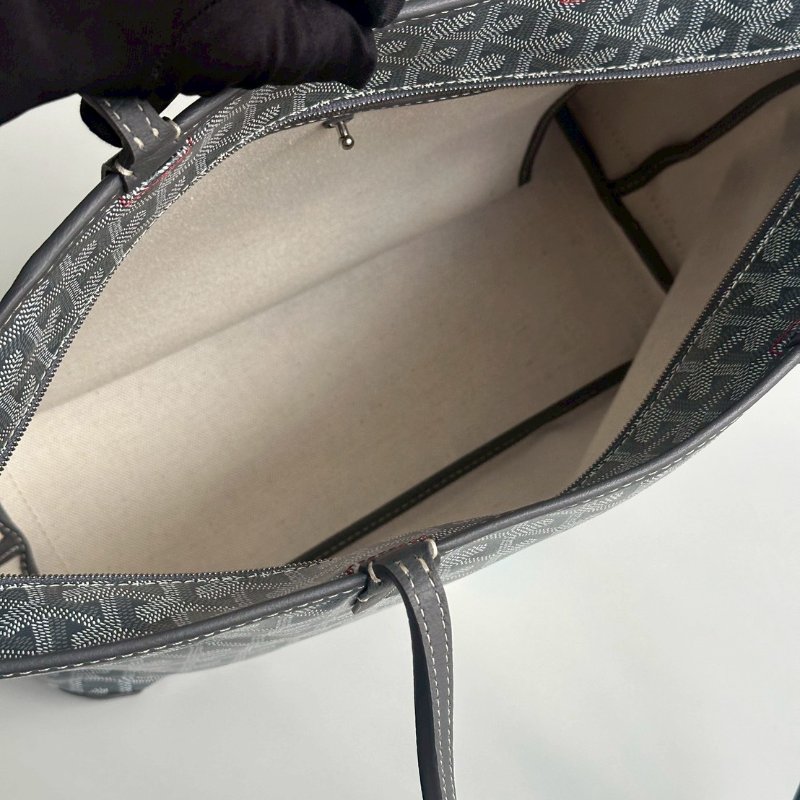 閒置新🩵 Goyard 戈雅 Artois PM 灰 (手繪史努比和藍色愛心)-12