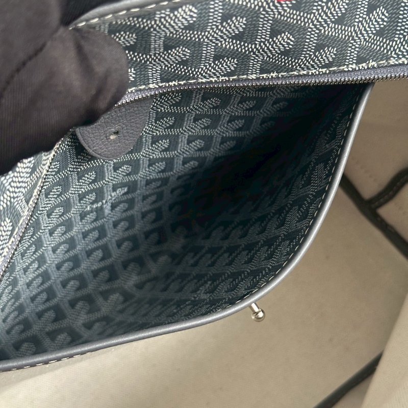 閒置新🩵 Goyard 戈雅 Artois PM 灰 (手繪史努比和藍色愛心)-14