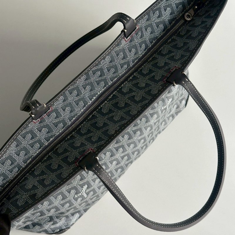 閒置新🩵 Goyard 戈雅 Artois PM 灰 (手繪史努比和藍色愛心)-15