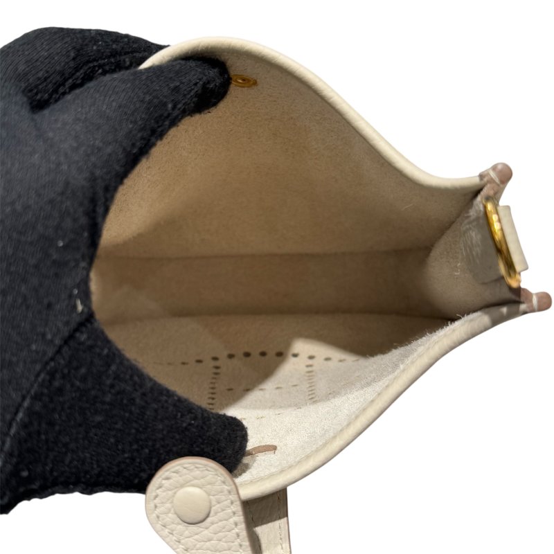 HERMES 愛馬仕 Evelyne16 米白色-11