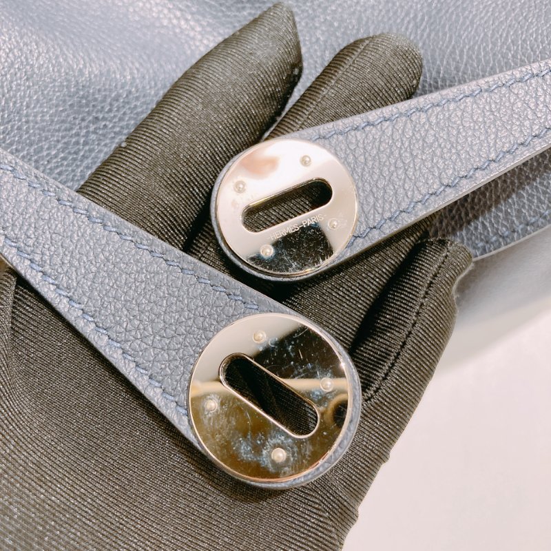 TW4717 Hermes Lindy 26 Evercolor 2Z Bleu Nuit x PHW 夜空深藍色-12