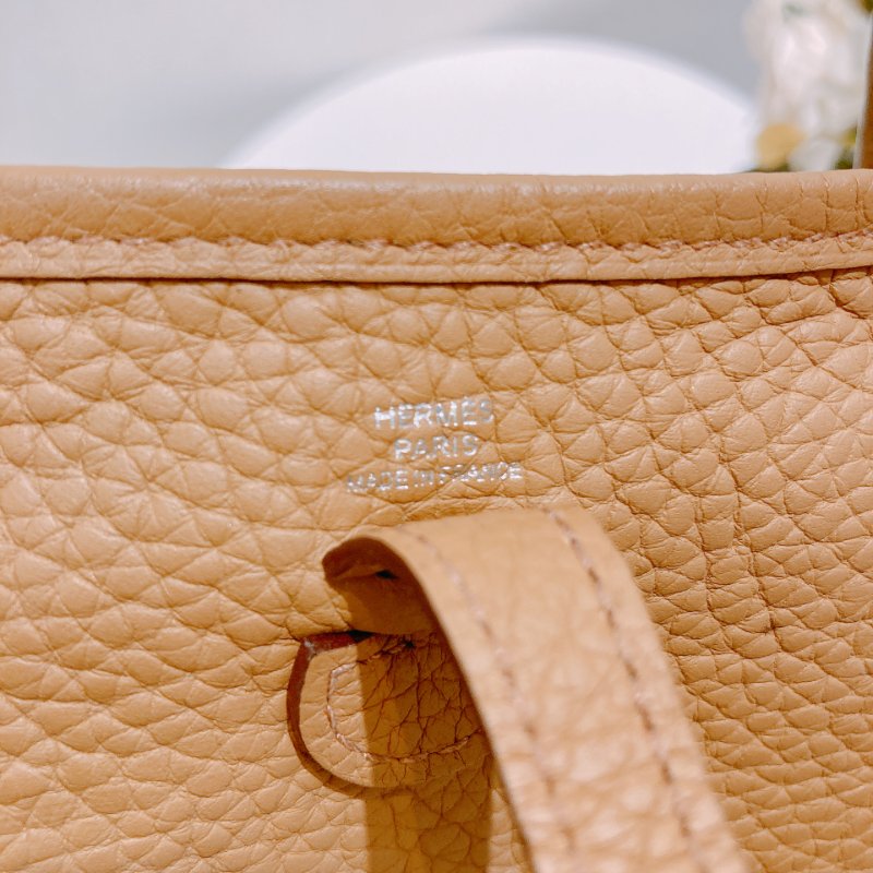 TW4716 Hermes Mini Evelyne TC 4B Biscuit x PHW 餅乾色-13