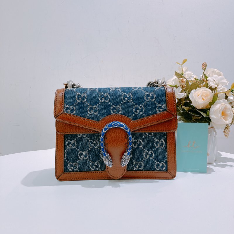 TW4714 Gucci Dionysus GG Mini Bag Denim-0
