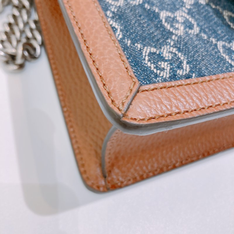 TW4714 Gucci Dionysus GG Mini Bag Denim-5