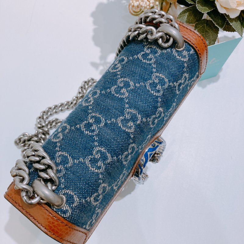TW4714 Gucci Dionysus GG Mini Bag Denim-9