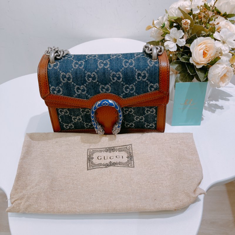 TW4714 Gucci Dionysus GG Mini Bag Denim-15
