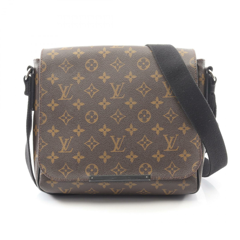 路易威登 District PM 單肩斜背包 M40935 Monogram macassar 二手-0
