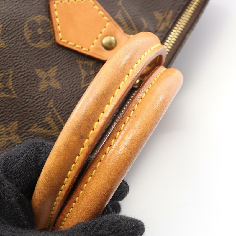 路易威登 Speedy 40 旅行手提包 M41522 Monogram 皮革 棕色 二手 女士-10