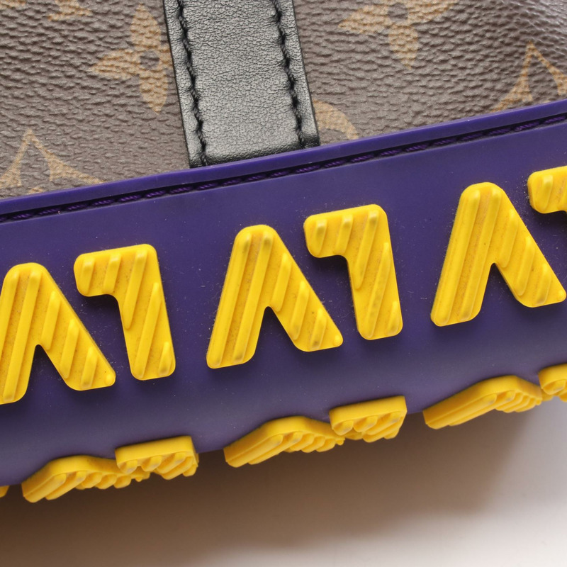 路易威登 Keepall XS LV 橡膠斜背包 M45788 Monogram 帆布 二手-4