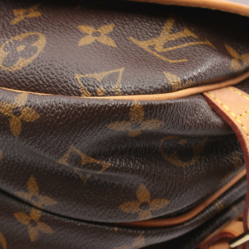 路易威登 Saumur 30 肩挎包 M42256 Monogram 皮革 棕色 LV-8
