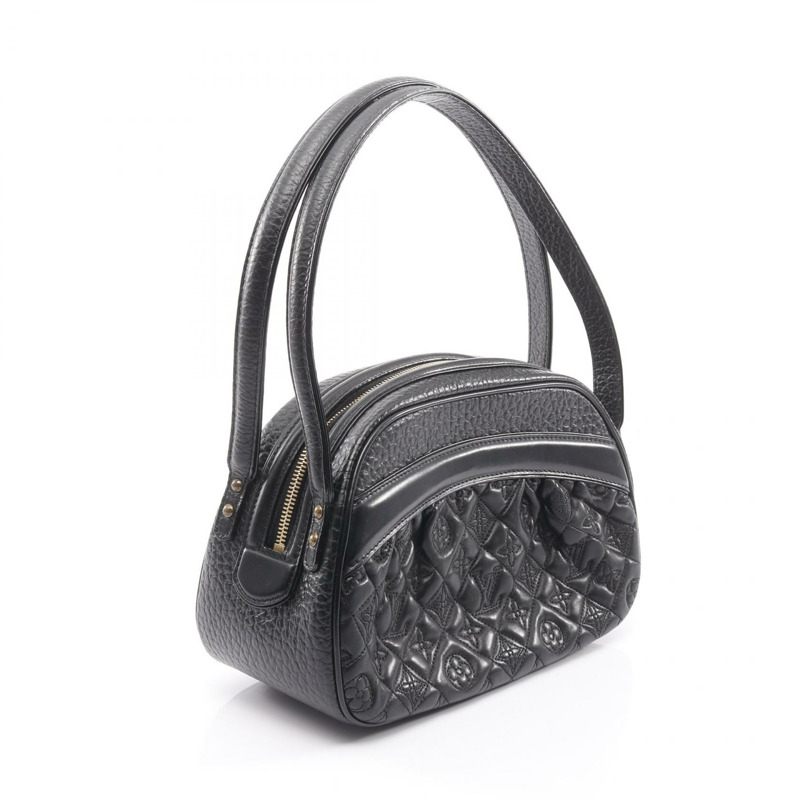 路易威登 Klara 單肩包 M95105 Monogram Vienna 皮革 黑色 二手 女士-1