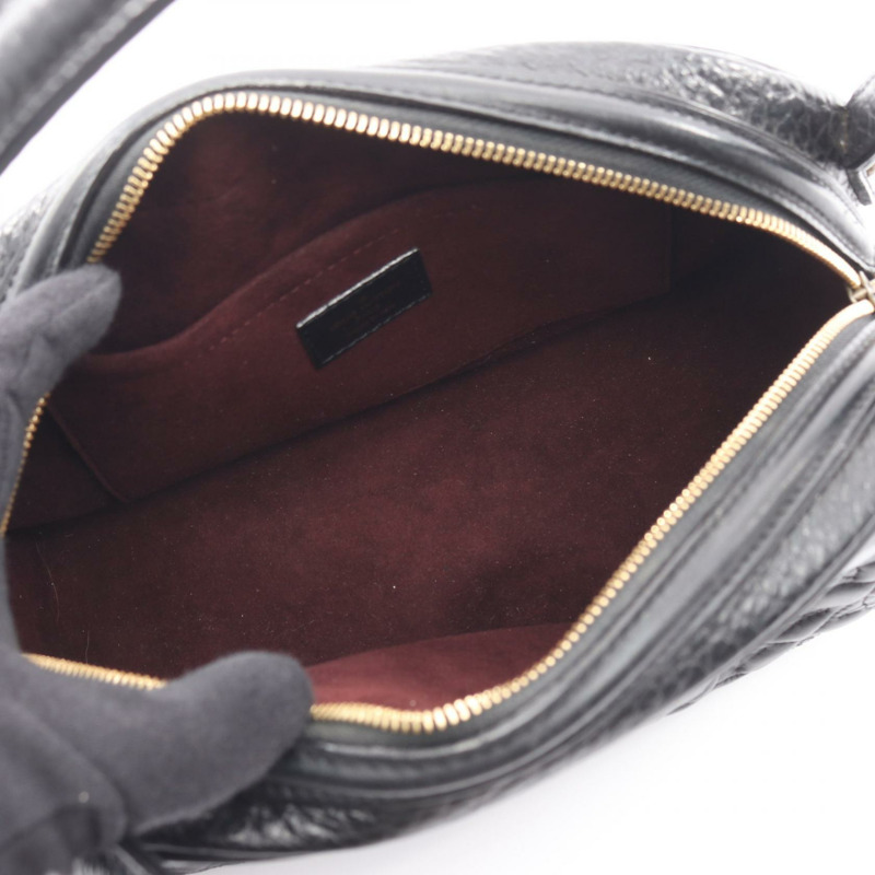 路易威登 Klara 單肩包 M95105 Monogram Vienna 皮革 黑色 二手 女士-2