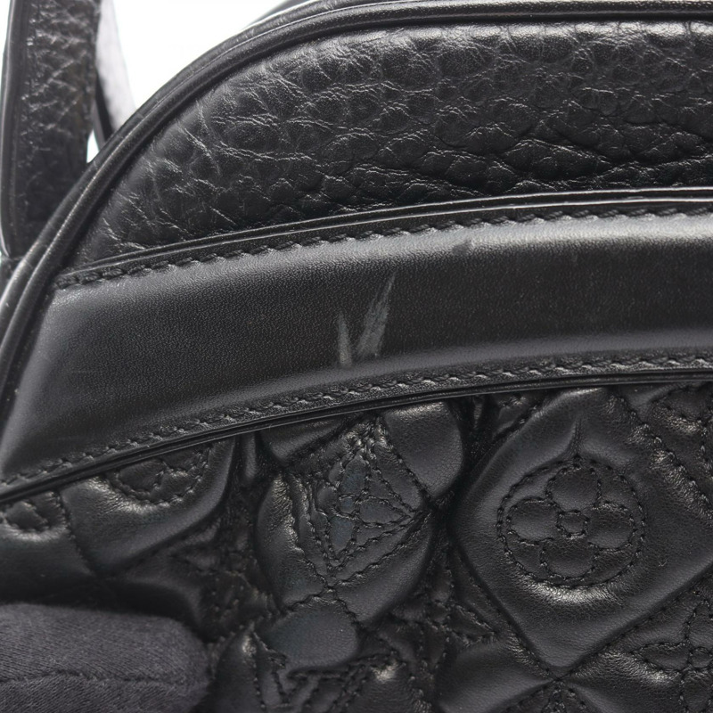 路易威登 Klara 單肩包 M95105 Monogram Vienna 皮革 黑色 二手 女士-8