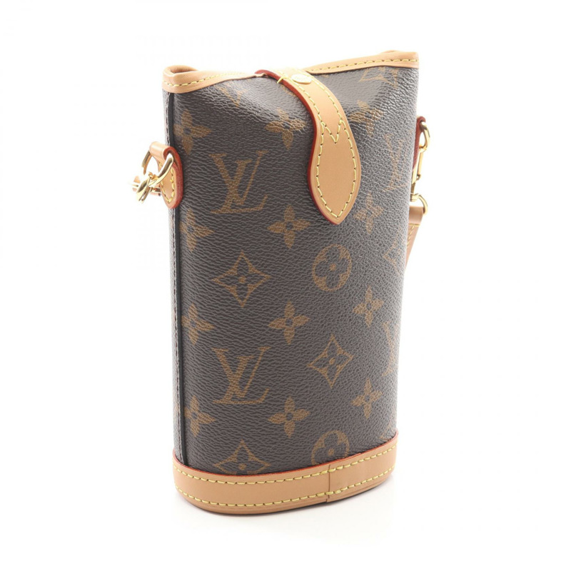 路易威登 Fold Me 手拿包/斜背包 M80874 Monogram 棕色皮革-1