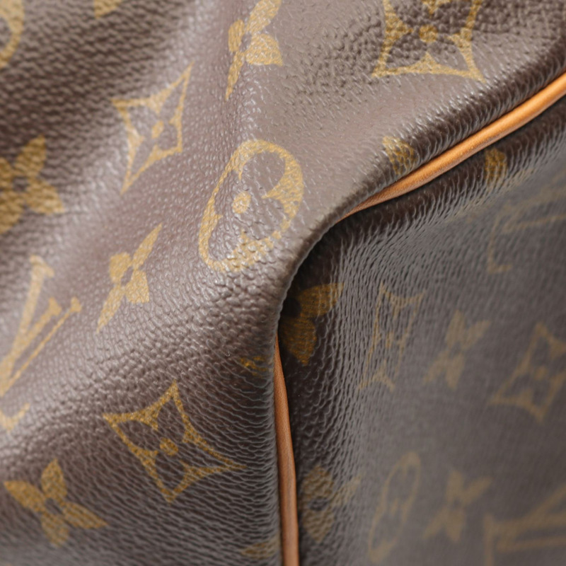 路易威登 Keepall50 手提包 M41426 Monogram 帆布皮革棕色二手男女通用-6