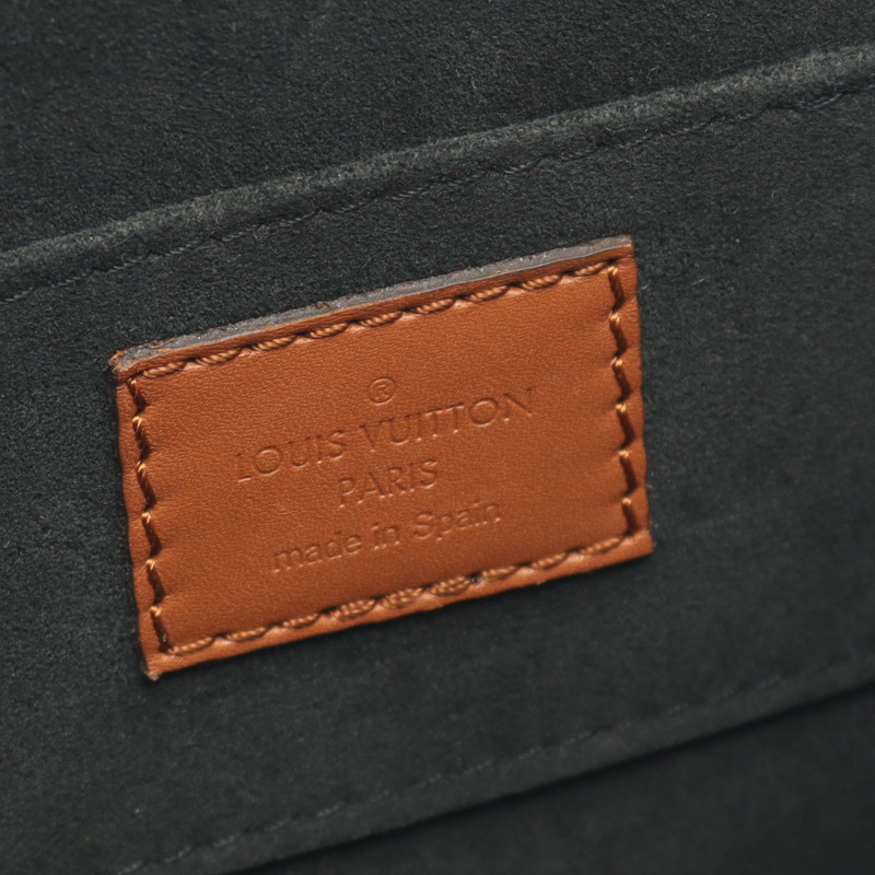 路易威登 Daufine MINI 肩斜背包 M55073 Taurillon 黑色皮革-3