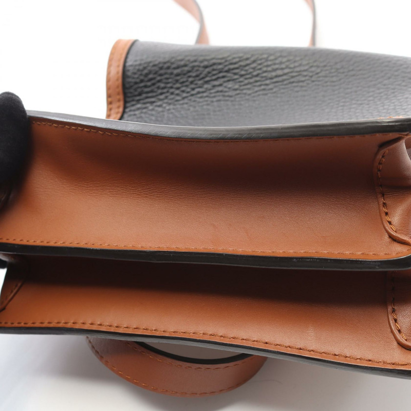 路易威登 Daufine MINI 肩斜背包 M55073 Taurillon 黑色皮革-9