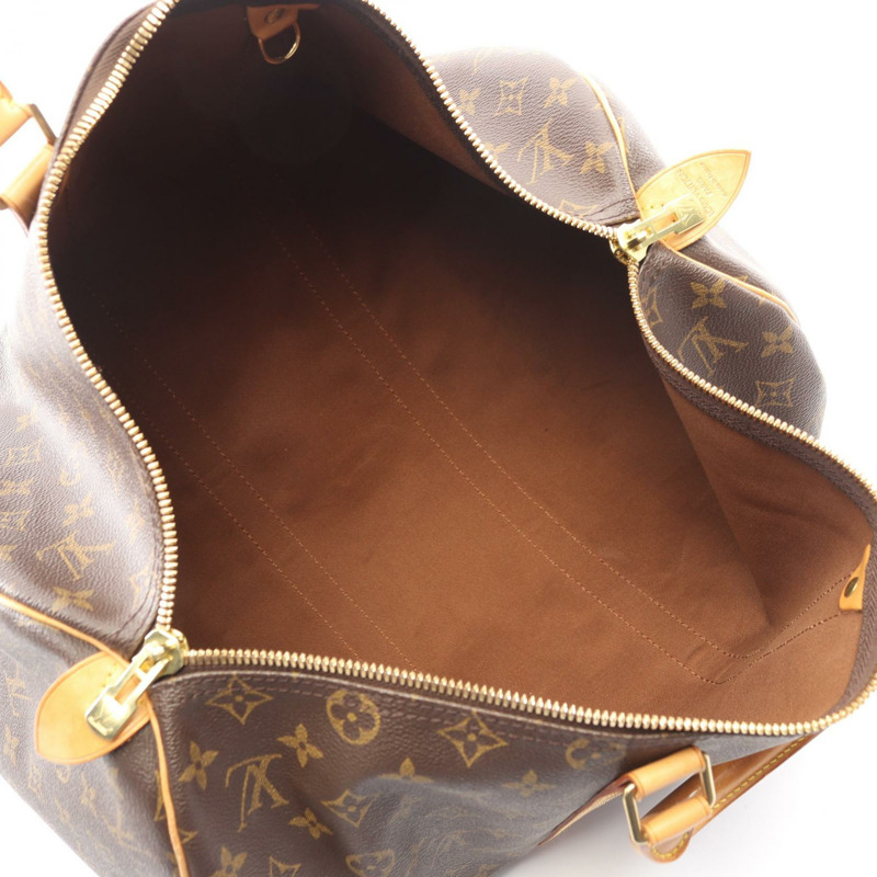 路易威登 Keepall 45 手提包 M41428 Monogram 帆布皮革棕色二手 LV-2