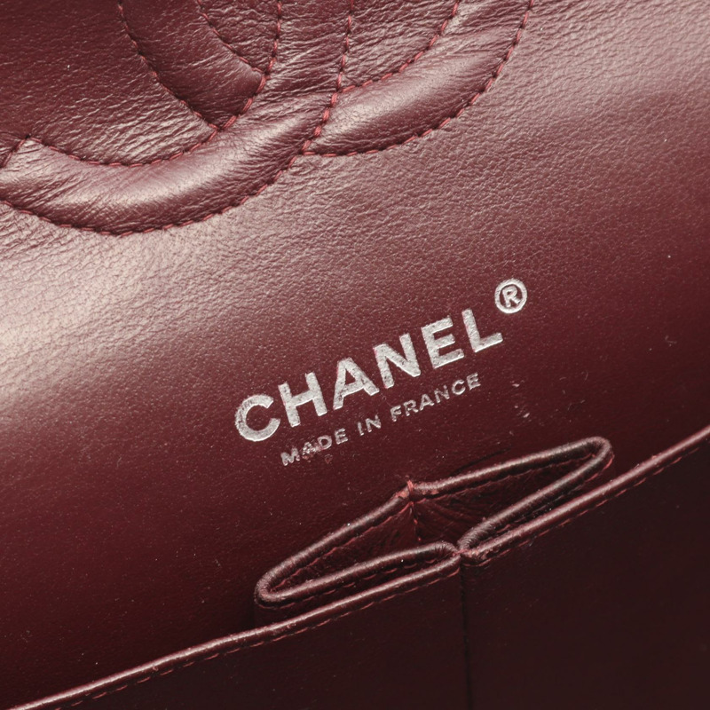 香奈兒 Matelasse W 翻蓋肩背包 A01112 黑色粒面小牛皮 二手 SHW-3