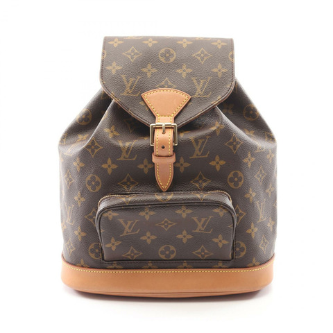 路易威登 Montsouris MM 雙肩包 M51136 Monogram 帆布 二手 LV